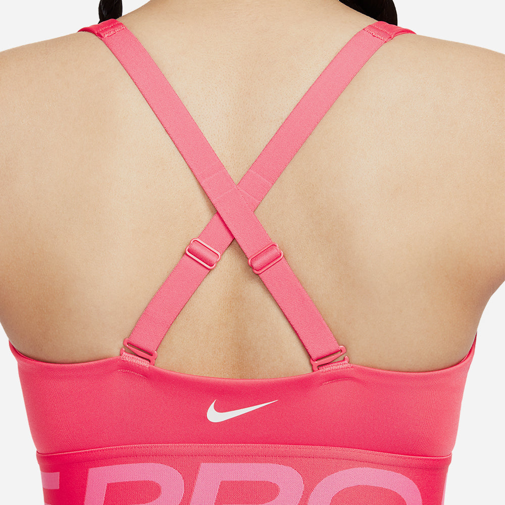 Áo Bra Thể Thao Nữ Nike Pro Indy Plunge - Hồng - Supersports Vietnam