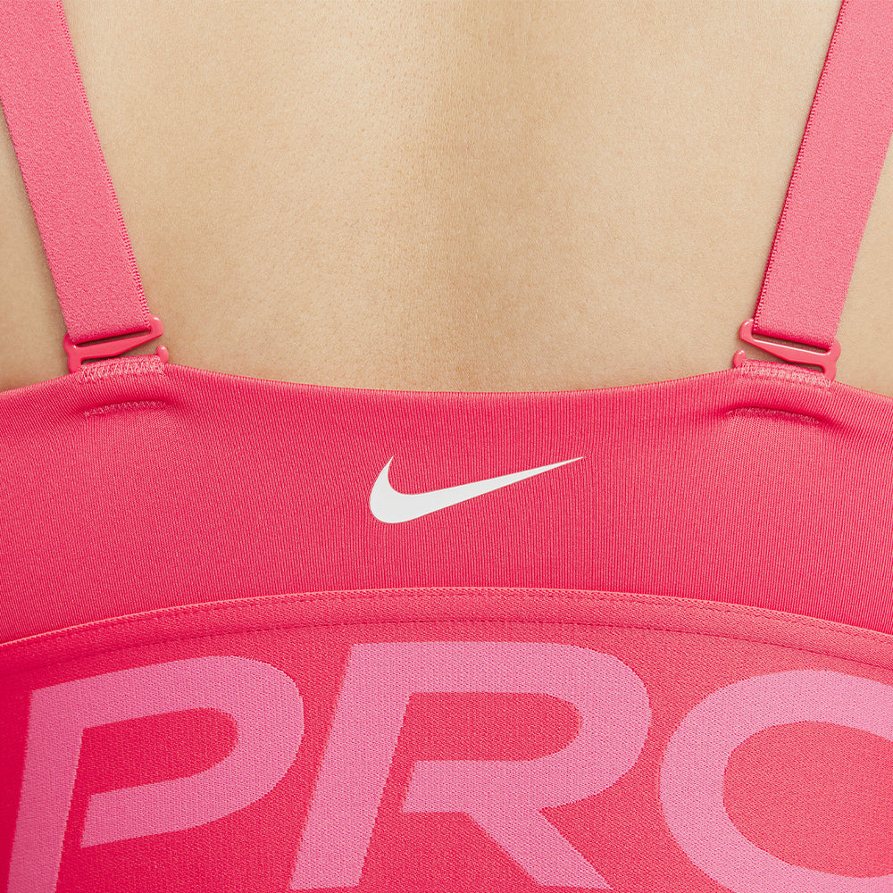 Áo Bra Thể Thao Nữ Nike Pro Indy Plunge - Hồng - Supersports Vietnam