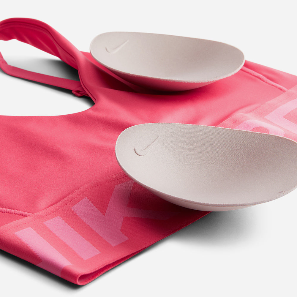 Áo Bra Thể Thao Nữ Nike Pro Indy Plunge - Hồng - Supersports Vietnam