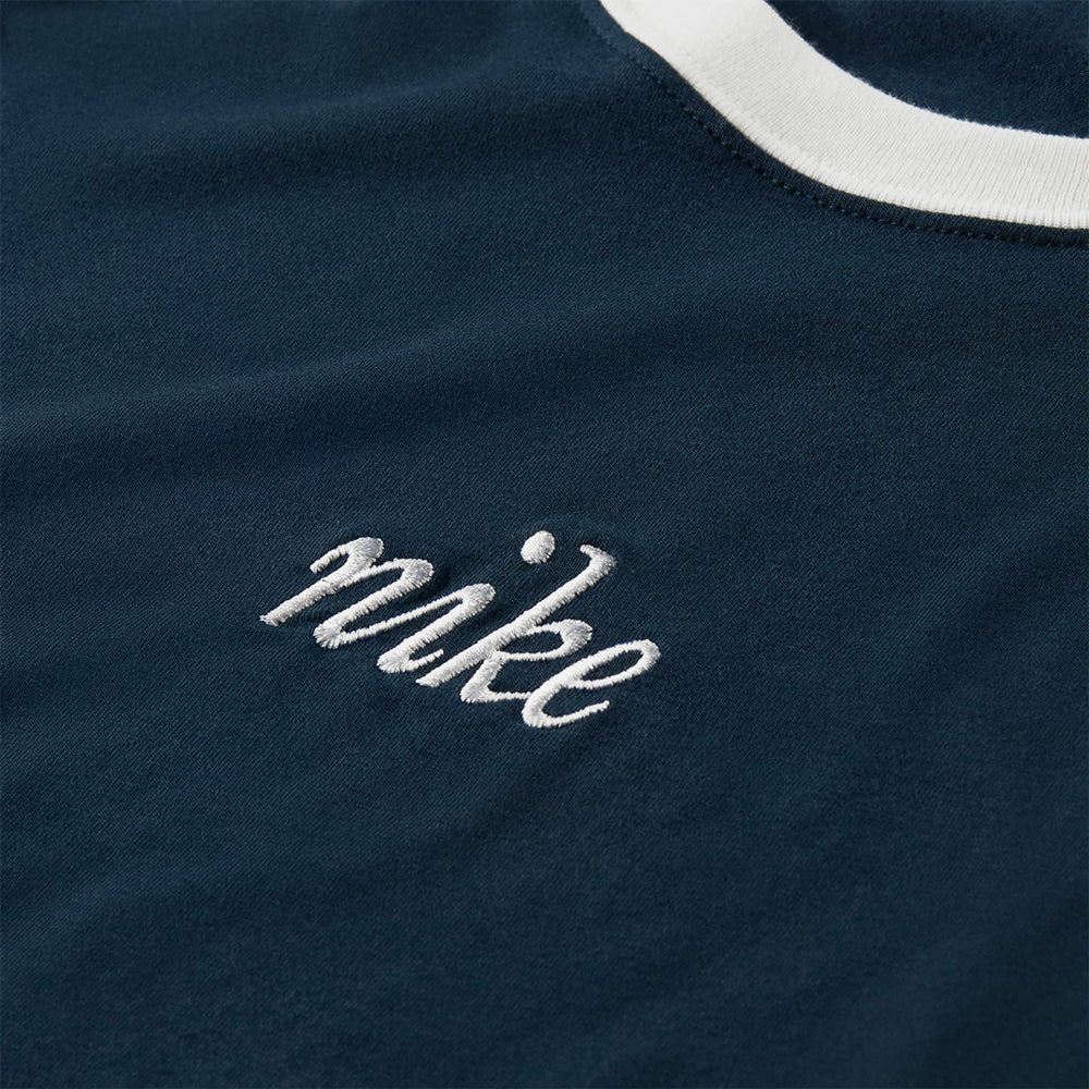 Áo Thun Nữ Nike Asw Chill Knit Slim Cropped - Xanh Navy - Supersports Vietnam