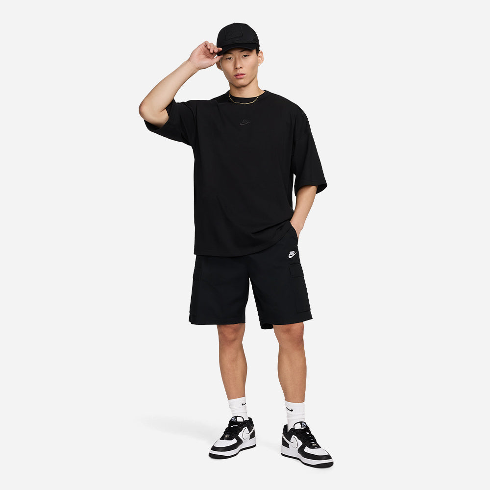 Áo Thun Nam Nike Sportswear Premium Essentials Oversized - Đen - Supersports Vietnam