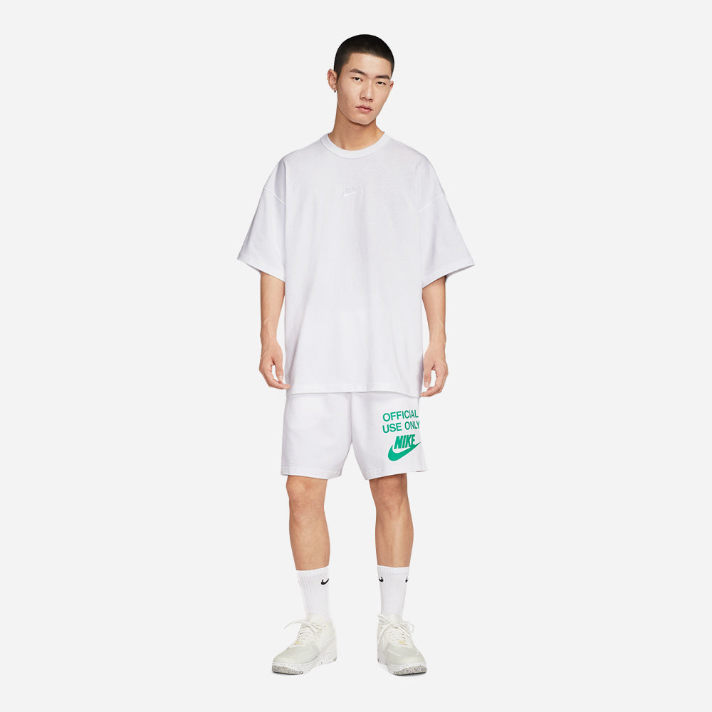 Áo Thun Nam Nike Sportswear Premium Essentials Oversized - Trắng - Supersports Vietnam