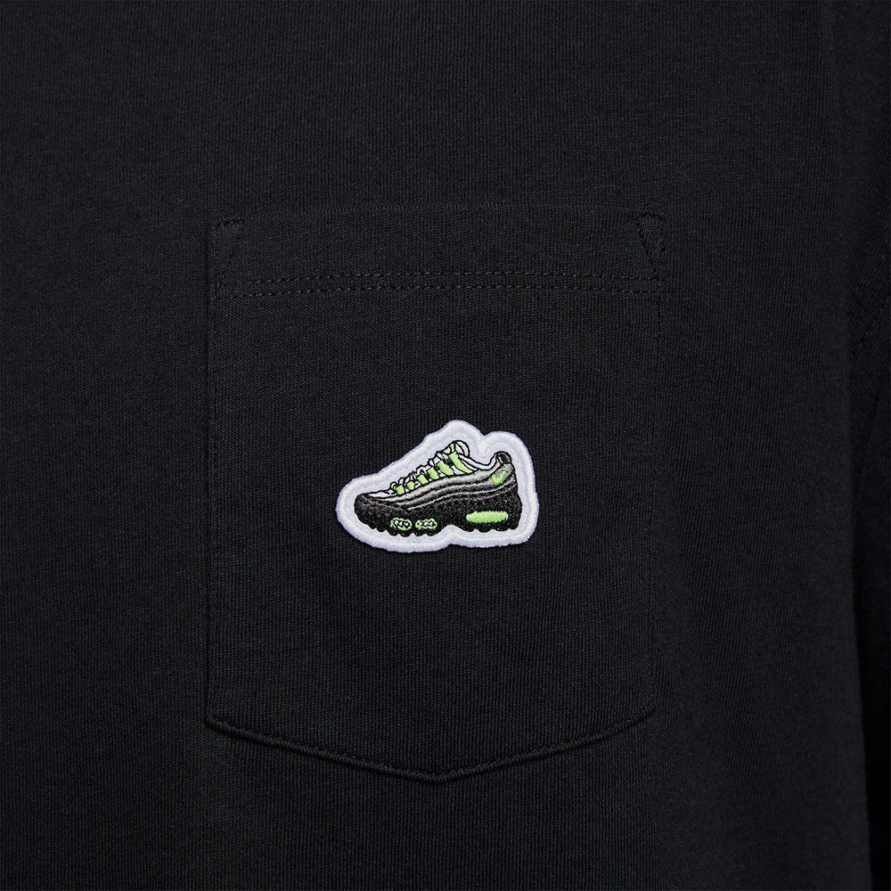 Áo Thun Nam Nike Max90 - Đen - Supersports Vietnam