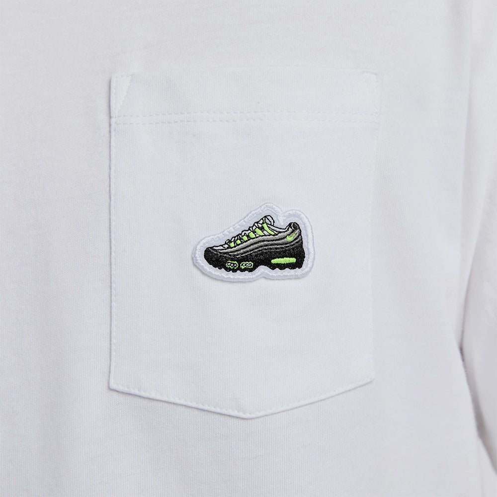 Áo Tay Ngắn Nam Nike Max90 - Trắng - Supersports Vietnam