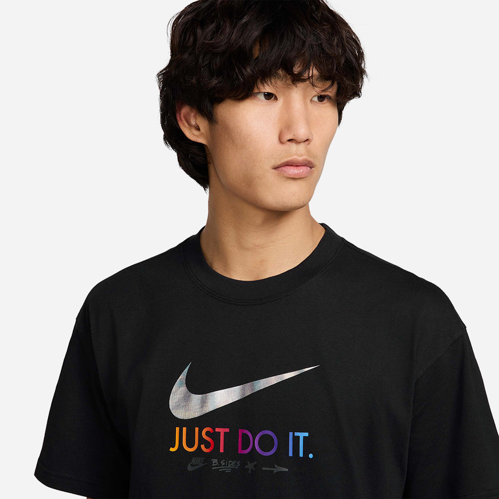 Áo Thun Tay Ngắn Nam Nike Max90 - Đen - Supersports Vietnam
