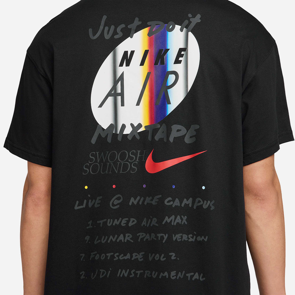 Áo Thun Tay Ngắn Nam Nike Max90 - Đen - Supersports Vietnam