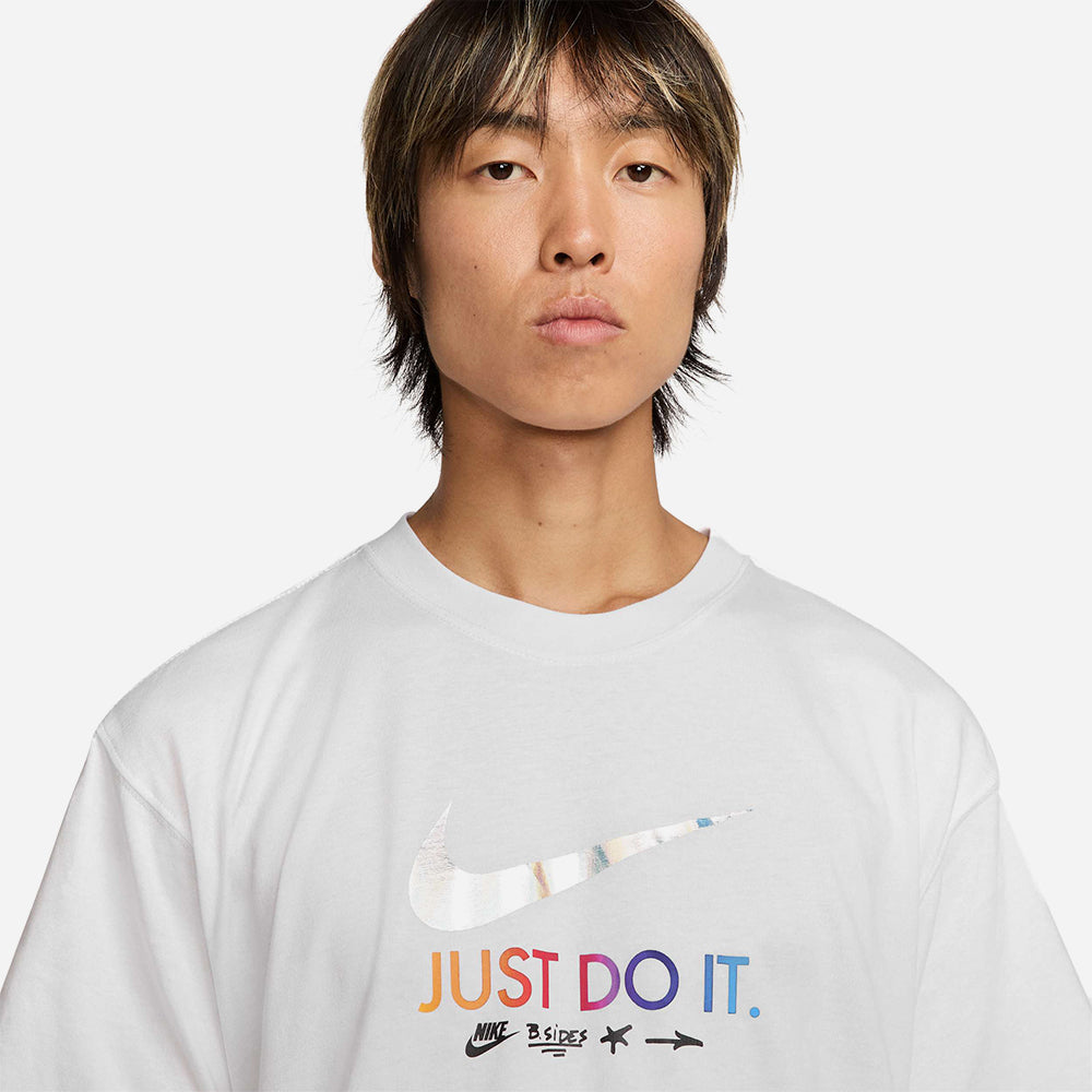 Áo Thun Tay Ngắn Nam Nike Max90 - Trắng - Supersports Vietnam
