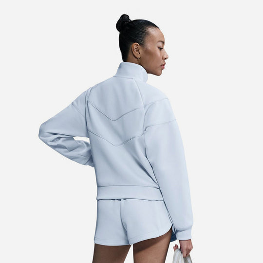 Áo Khoác Nữ Nike Sportswear Windrunner Knit - Xanh Dương