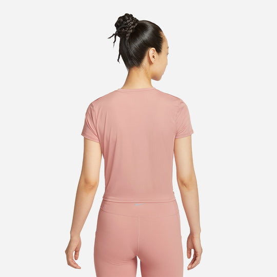 Áo Thun Nữ Nike One Classic Twist Short-Sleeve - Hồng