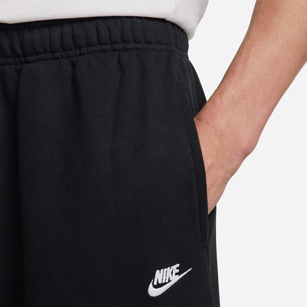 Quần Dài Thể Thao Nam Nike Club French Terry Oversized - Đen - Supersports Vietnam