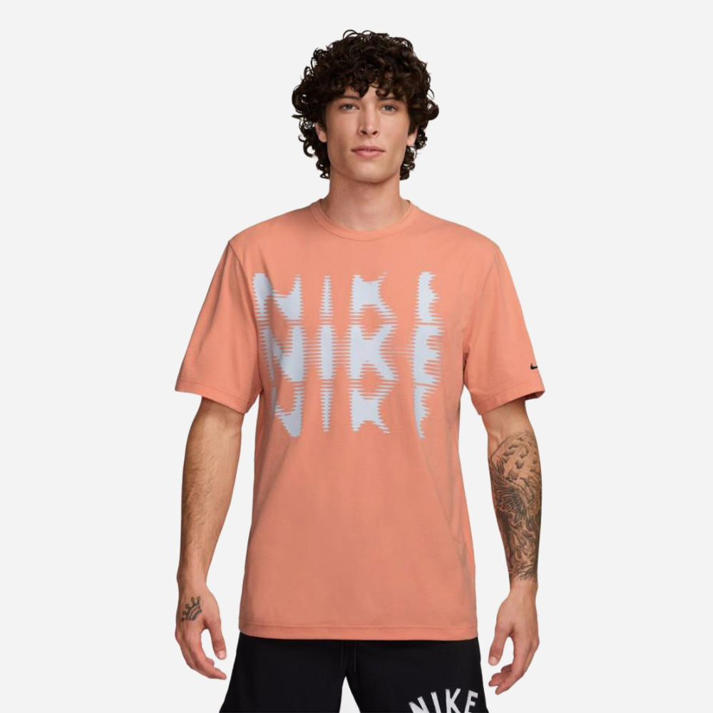 Áo Thun Nam Nike Dri-Fit Uv Hyverse Ss Swoos - Cam San Hô - Supersports Vietnam