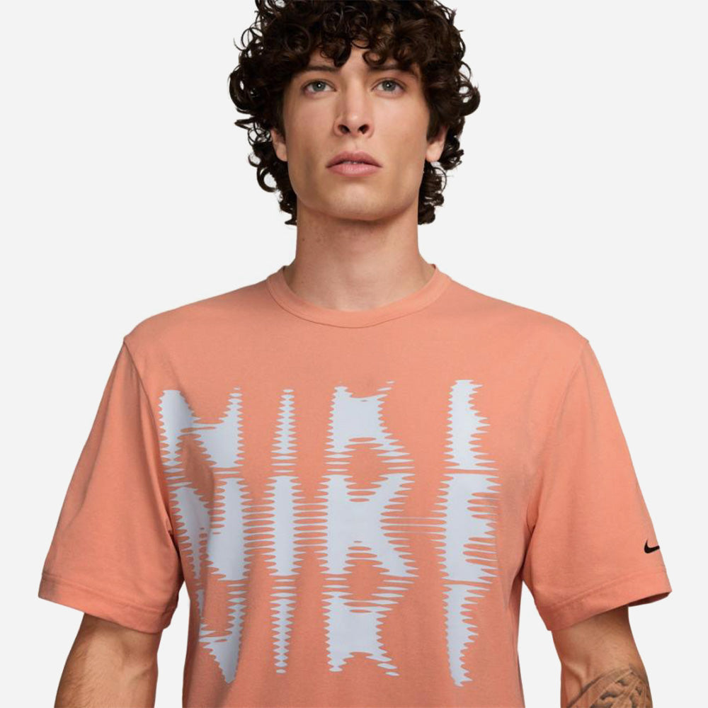 Áo Thun Nam Nike Dri-Fit Uv Hyverse Ss Swoos - Cam San Hô - Supersports Vietnam