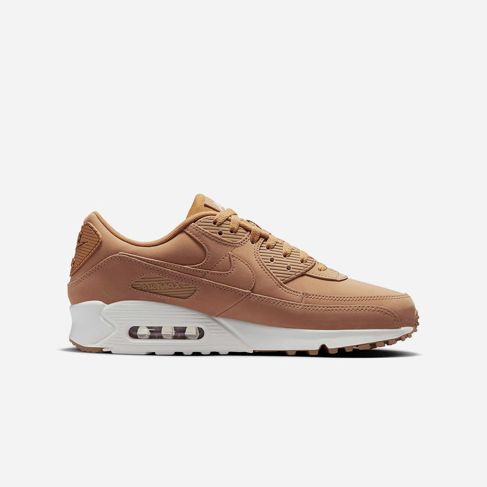 Giày Sneaker Nam Nike Air Max 90 Premium - Nâu