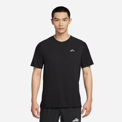 Áo Thun Nam Nike Dri-Fit Adv Trail Solar Chase Short-Sleeve - Đen - Supersports Vietnam