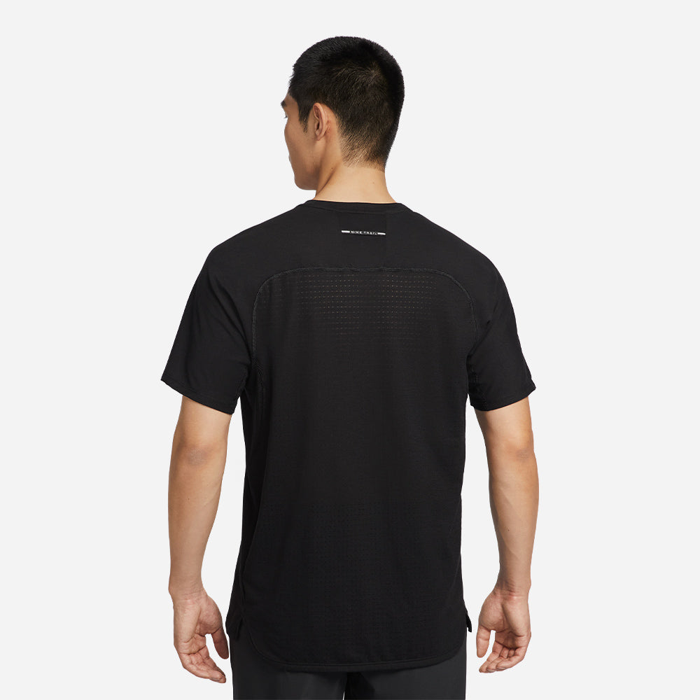 Áo Thun Nam Nike Dri-Fit Adv Trail Solar Chase Short-Sleeve - Đen - Supersports Vietnam