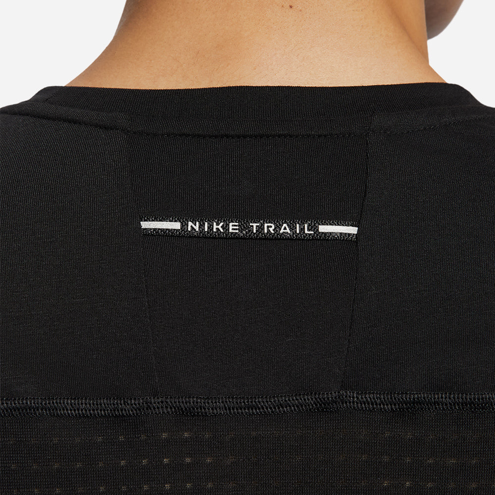 Áo Thun Nam Nike Dri-Fit Adv Trail Solar Chase Short-Sleeve - Đen - Supersports Vietnam