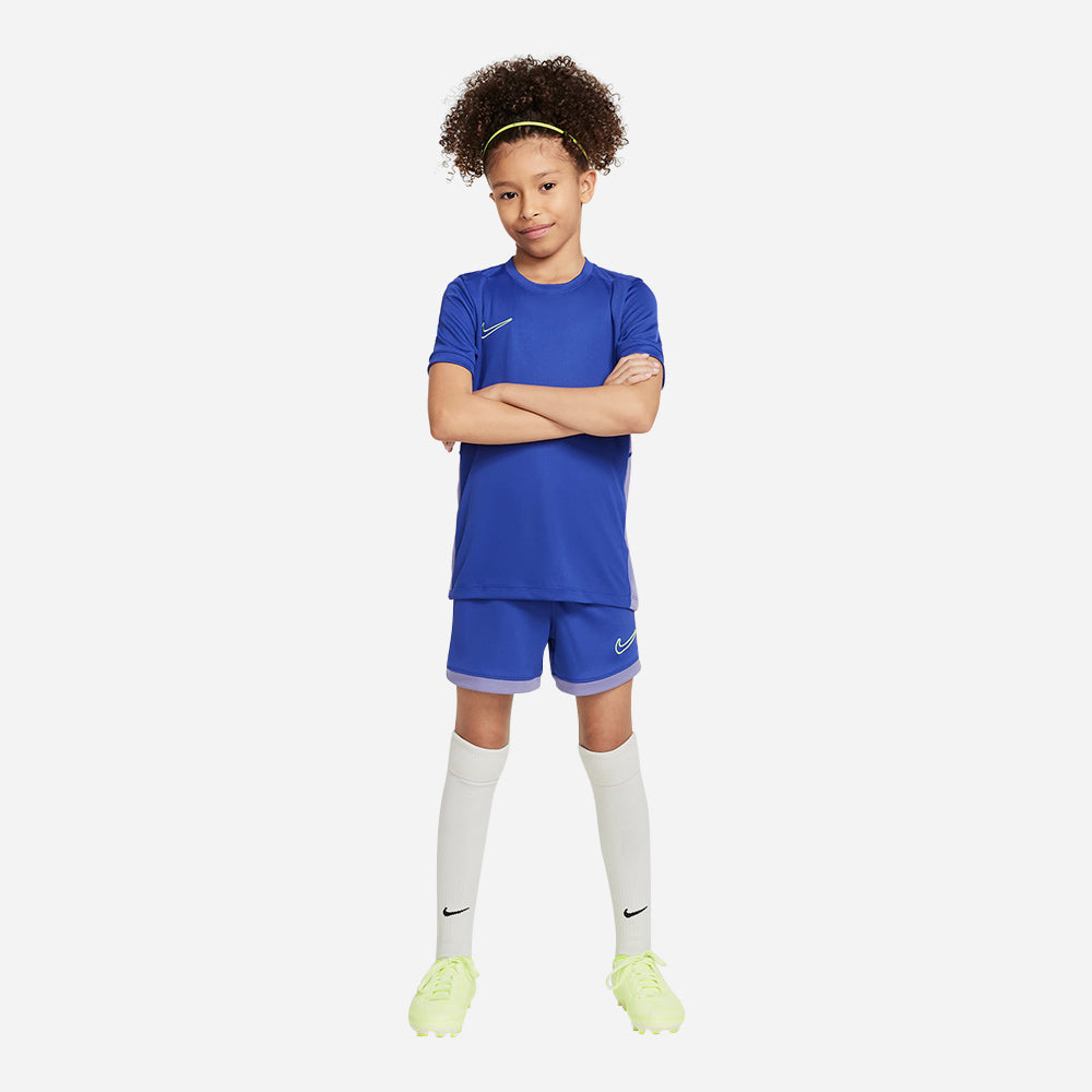 Quần Ngắn Trẻ Em Nike Dri-Fit Academy 25 4In - Xanh Dương - Supersports Vietnam