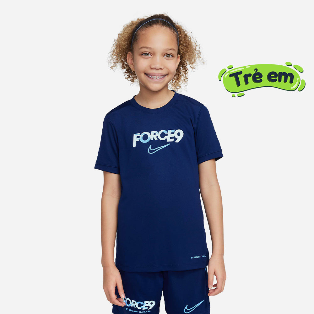 Áo Thun Bé Trai Nike Dri-Fit Erling Haaland Academy 25 4In - Xanh Navy - Supersports Vietnam
