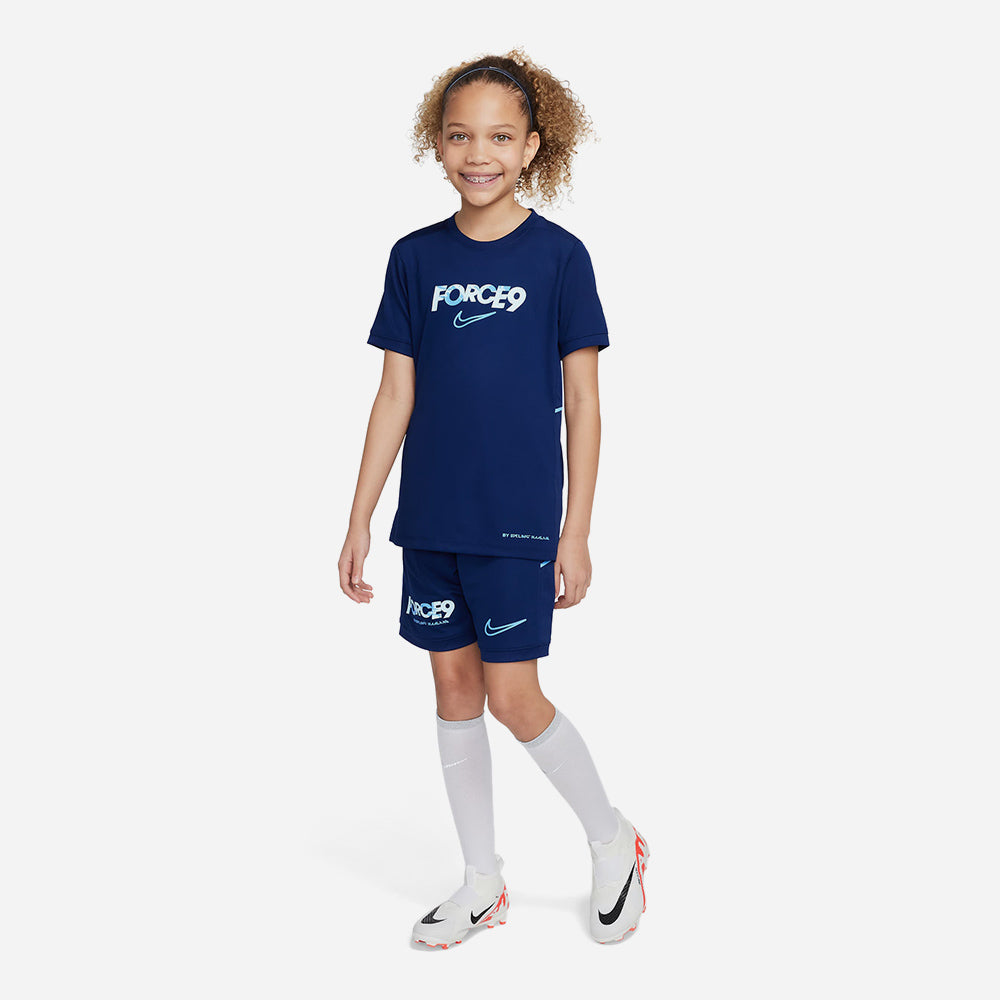 Áo Thun Bé Trai Nike Dri-Fit Erling Haaland Academy 25 4In - Xanh Navy - Supersports Vietnam