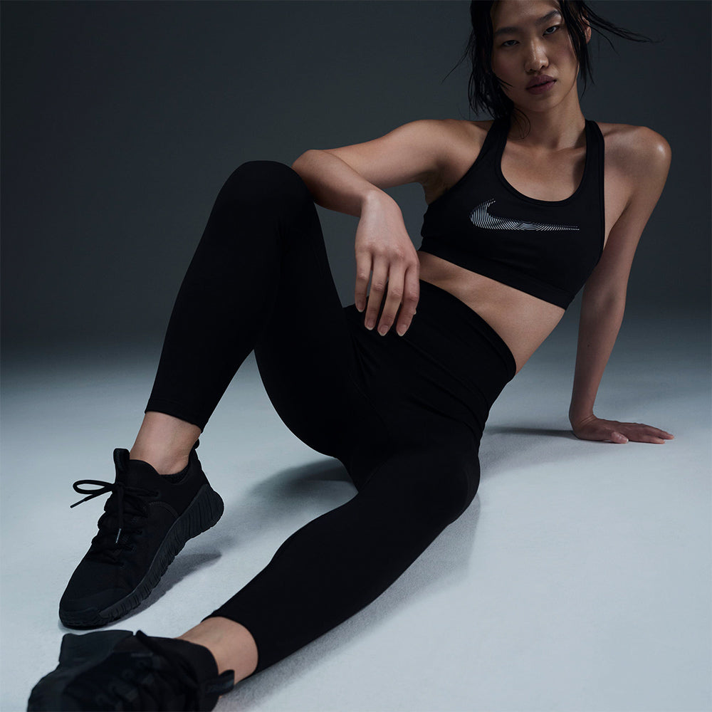 Quần Bó Thể Thao Nữ Nike Dri-Fit One Hr - Đen - Supersports Vietnam