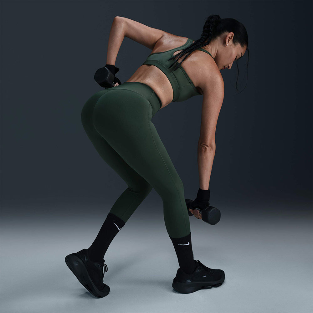 Quần Bó Thể Thao Nữ Nike Dri-Fit One Hr - Xanh Lá - Supersports Vietnam
