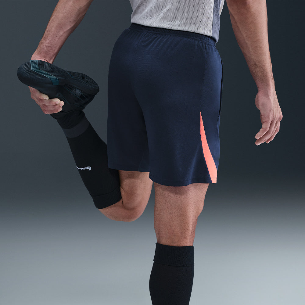 Quần Ngắn Thể Thao Nam Nike F.C. Barcelona Strike Dri-Fit Total 90 Knit - Xanh Navy - Supersports Vietnam