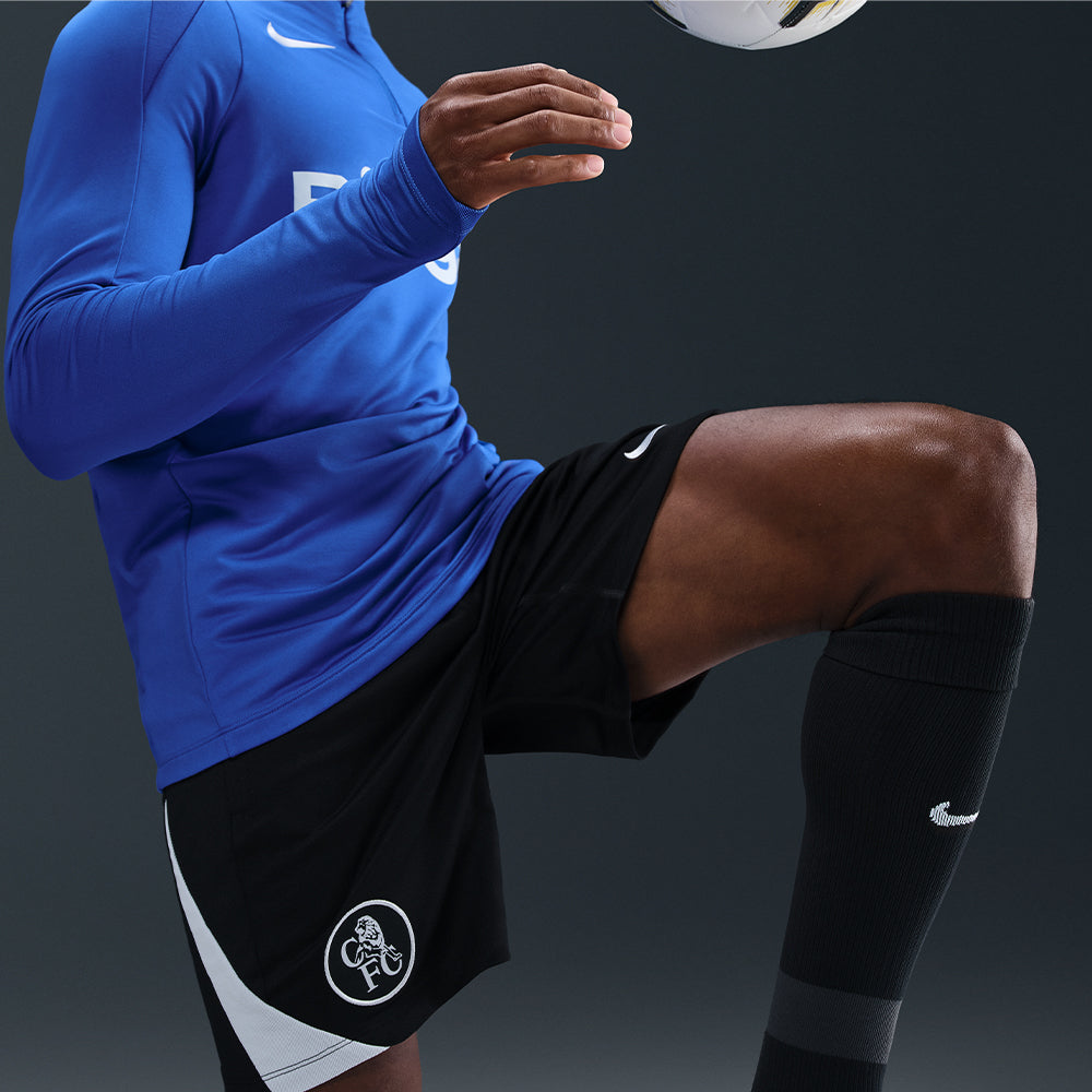 Quần Ngắn Thể Thao Nam Nike Chelsea F.C. Strike Dri-Fit Total 90 Knit - Đen - Supersports Vietnam
