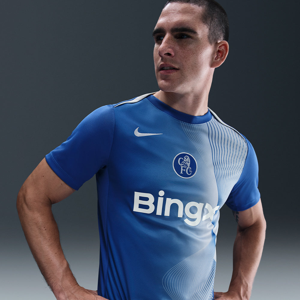 Áo Đá Bóng Nam Nike Chelsea F.C. Academy Pro Dri-Fit Total 90 Pre-Match - Xanh Dương - Supersports Vietnam