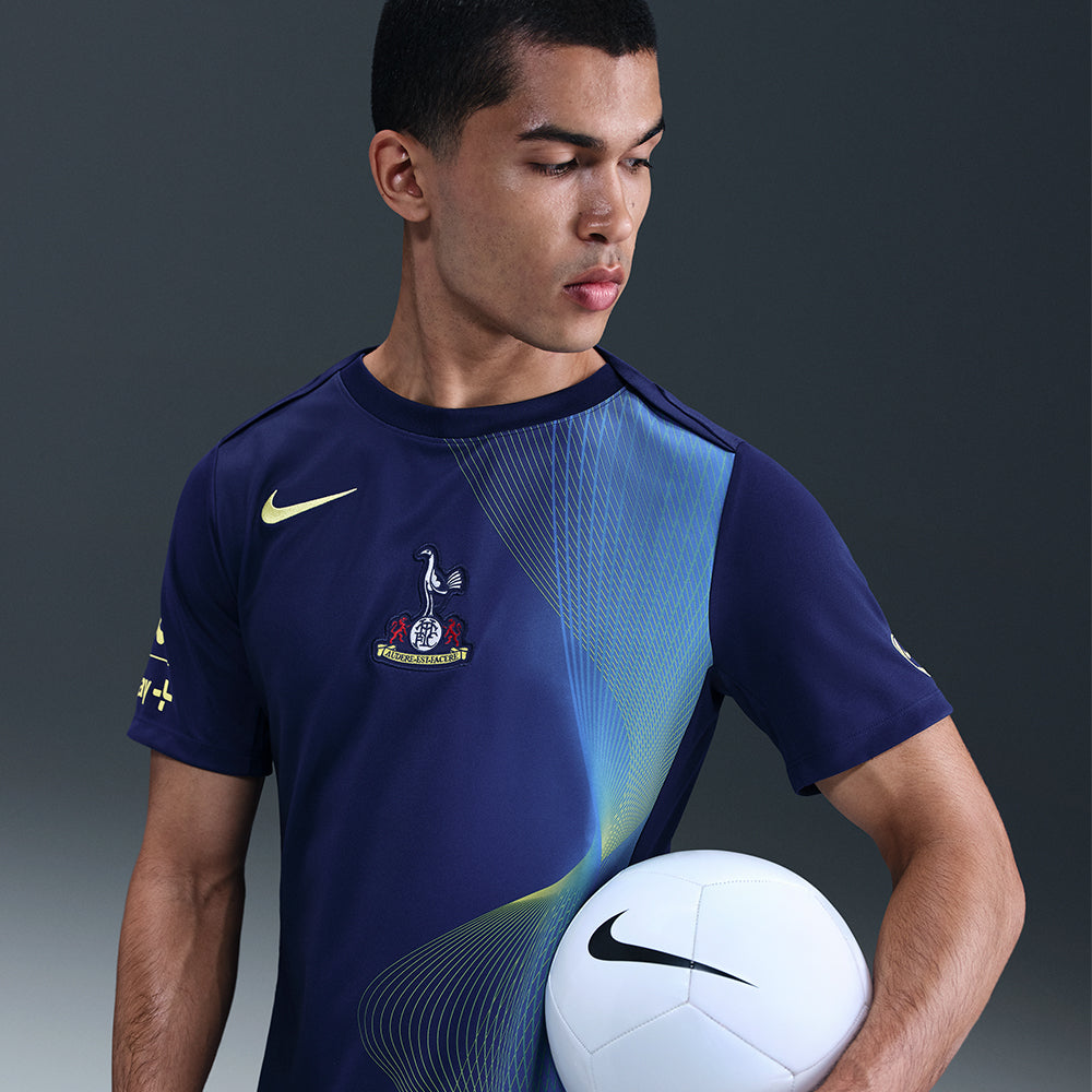 Áo Đá Bóng Nam Nike Tottenham Hotspur Academy Pro Dri-Fit Total 90 Pre-Match - Xanh Navy - Supersports Vietnam
