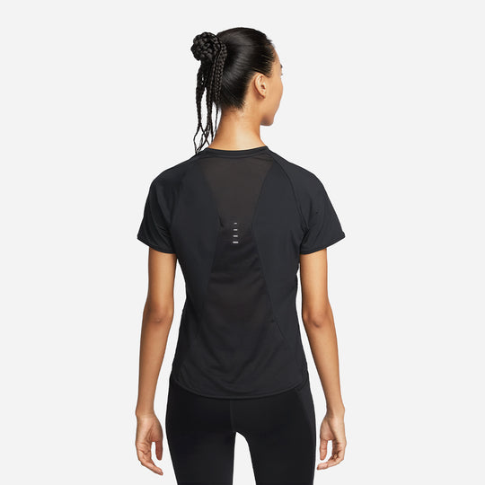 Áo Thun Nữ Nike Swift Dri-Fit Short-Sleeve - Đen