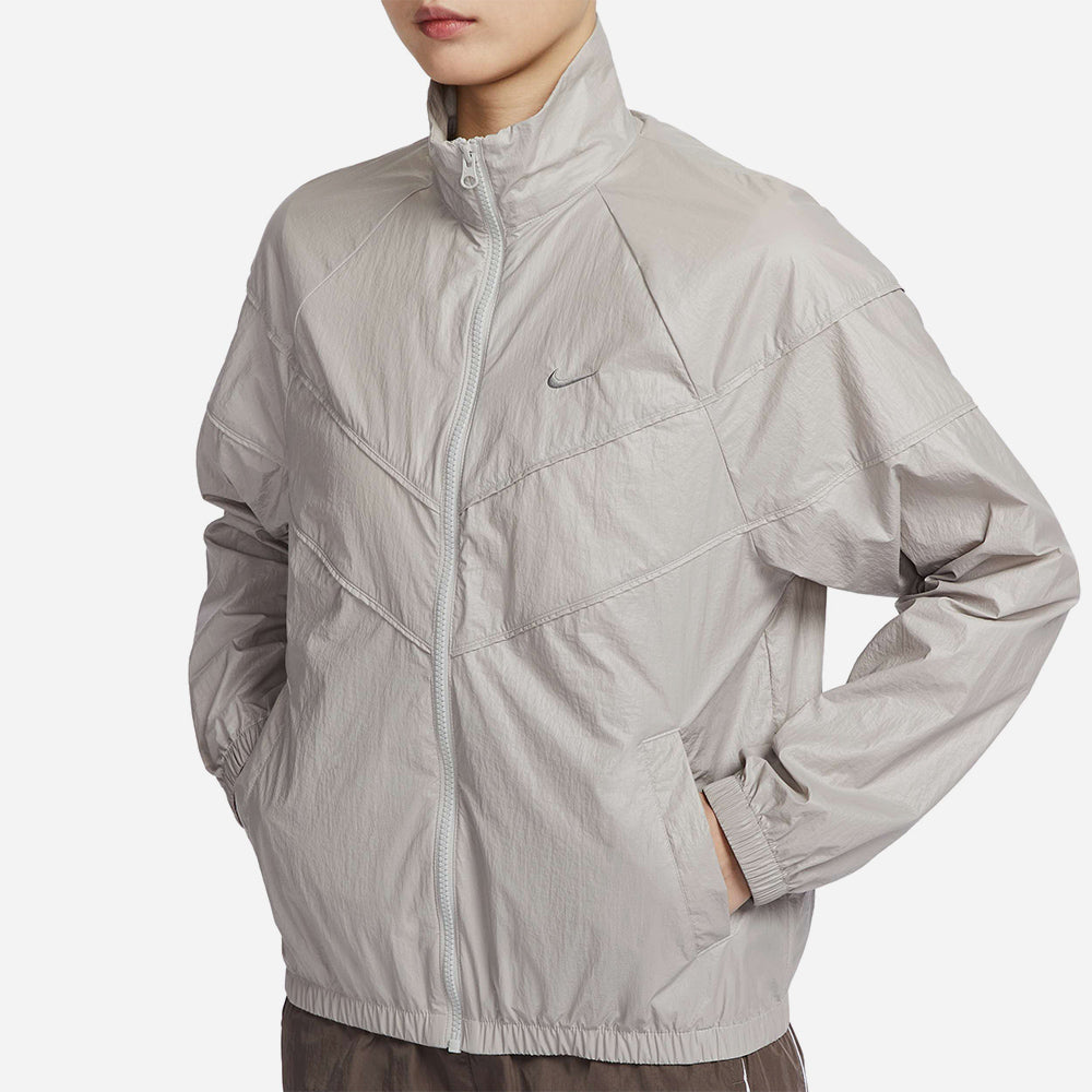 Áo Khoác Nữ Nike Windrunner Woven - Xám - Supersports Vietnam