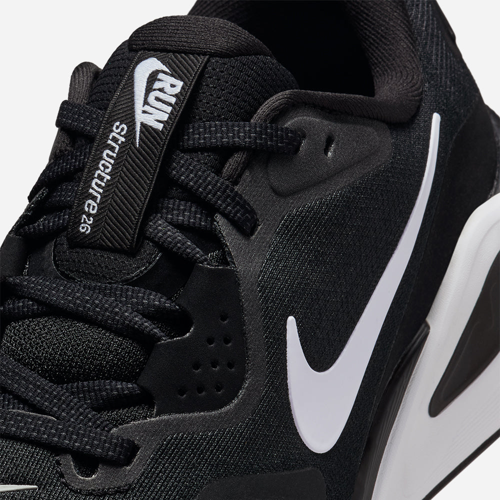 Giày Chạy Bộ Nữ Nike Structure 26 Wide - Đen - Supersports Vietnam
