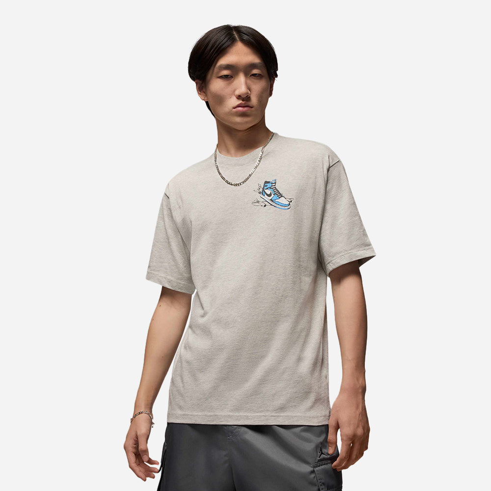 Áo Thun Nam Nike Jordan Aj1 - Xám - Supersports Vietnam