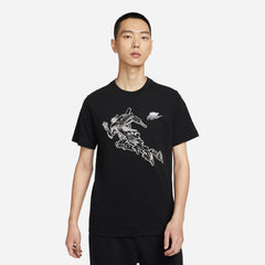 Áo Thun Nam Nike Sportswear Club - Đen - Supersports Vietnam