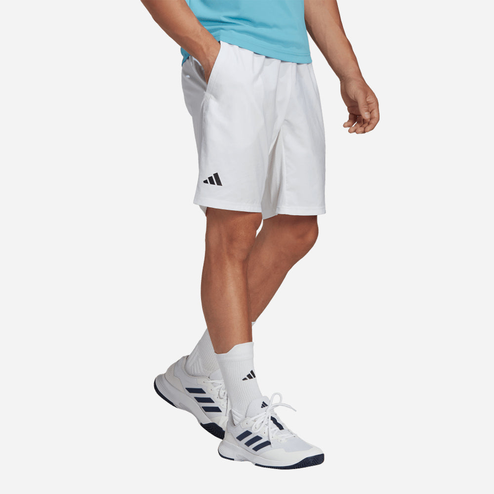 Quần Ngắn Thể Thao Nam Adidas Club 3-Stripes Tennis - Trắng - Supersports Vietnam