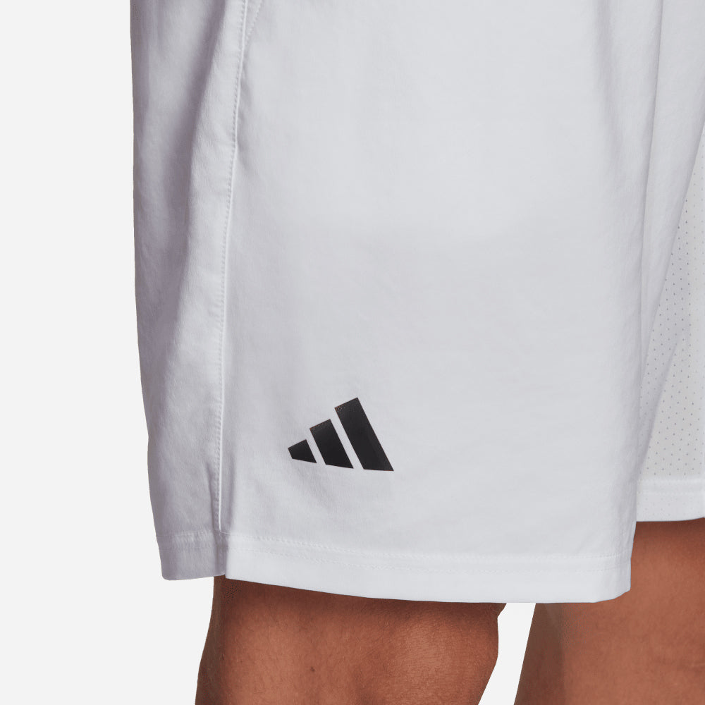 Quần Ngắn Thể Thao Nam Adidas Club 3-Stripes Tennis - Trắng - Supersports Vietnam
