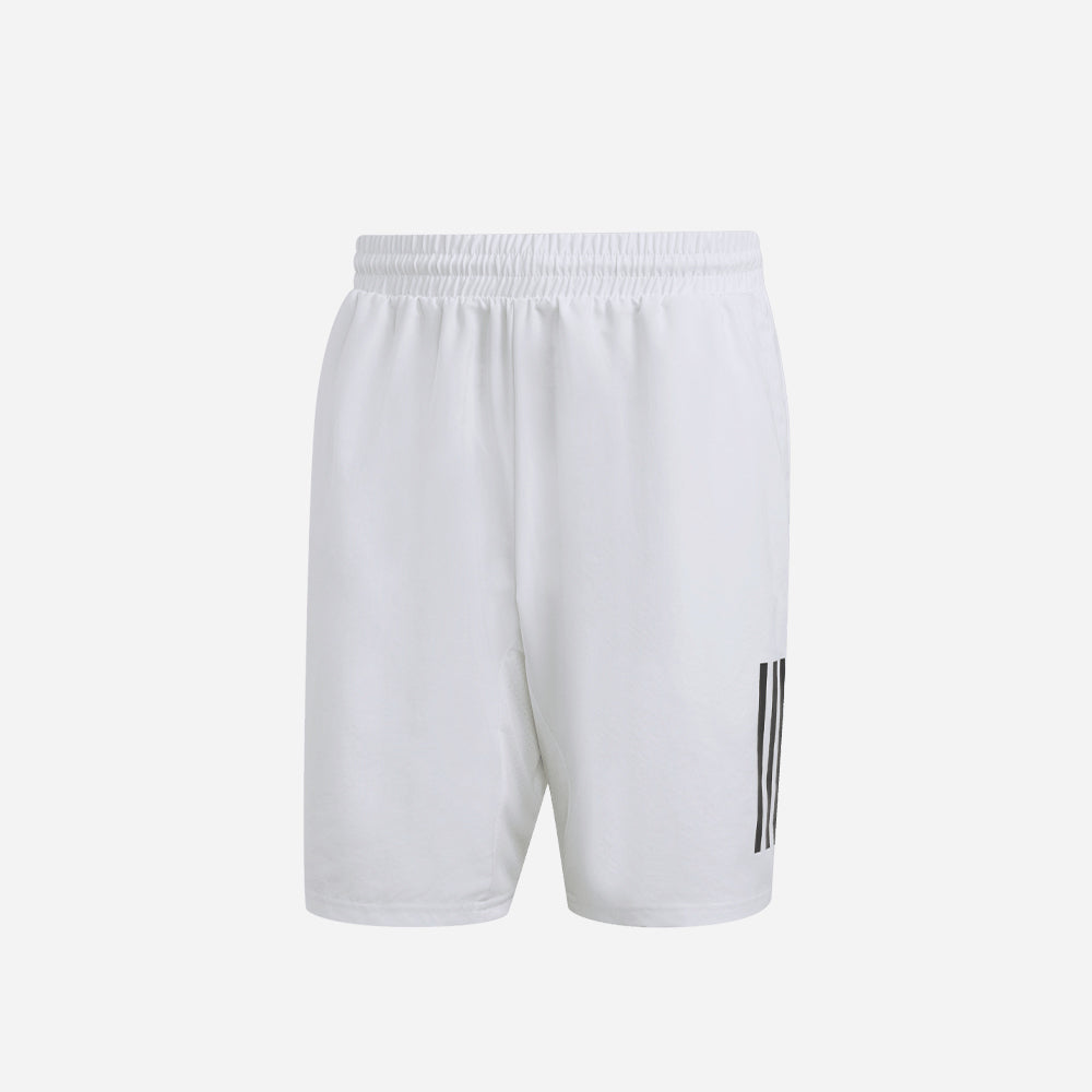 Quần Ngắn Thể Thao Nam Adidas Club 3-Stripes Tennis - Trắng - Supersports Vietnam