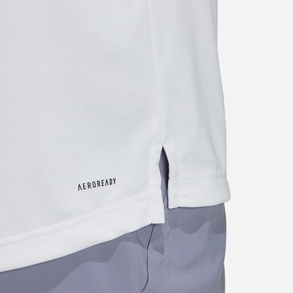 Áo Polo Nam Adidas Club 3-Stripes Tennis - Trắng - Supersports Vietnam