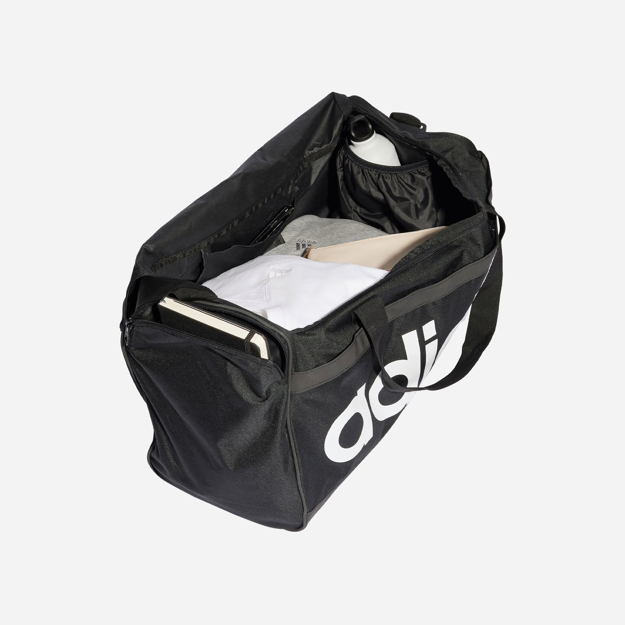 Túi Trống Thể Thao Adidas Essentials Linear - Đen - Supersports Vietnam