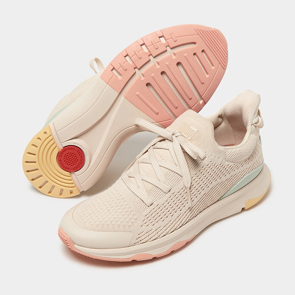 Giày Sneaker Nữ Fitflop Vitamin Ffx Knit Sports - Be - Supersports Vietnam