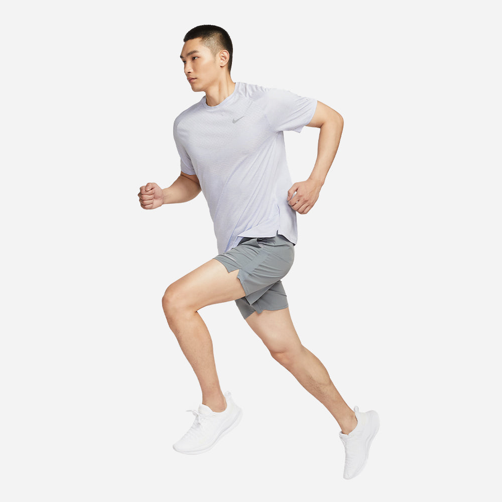 Áo Thun Nam Nike Dri-Fit Adv - Xám - Supersports Vietnam
