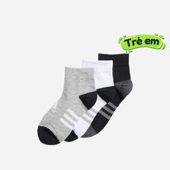 Vớ Trẻ Em Adidas Ankle (3 Đôi) - Đen - Supersports Vietnam