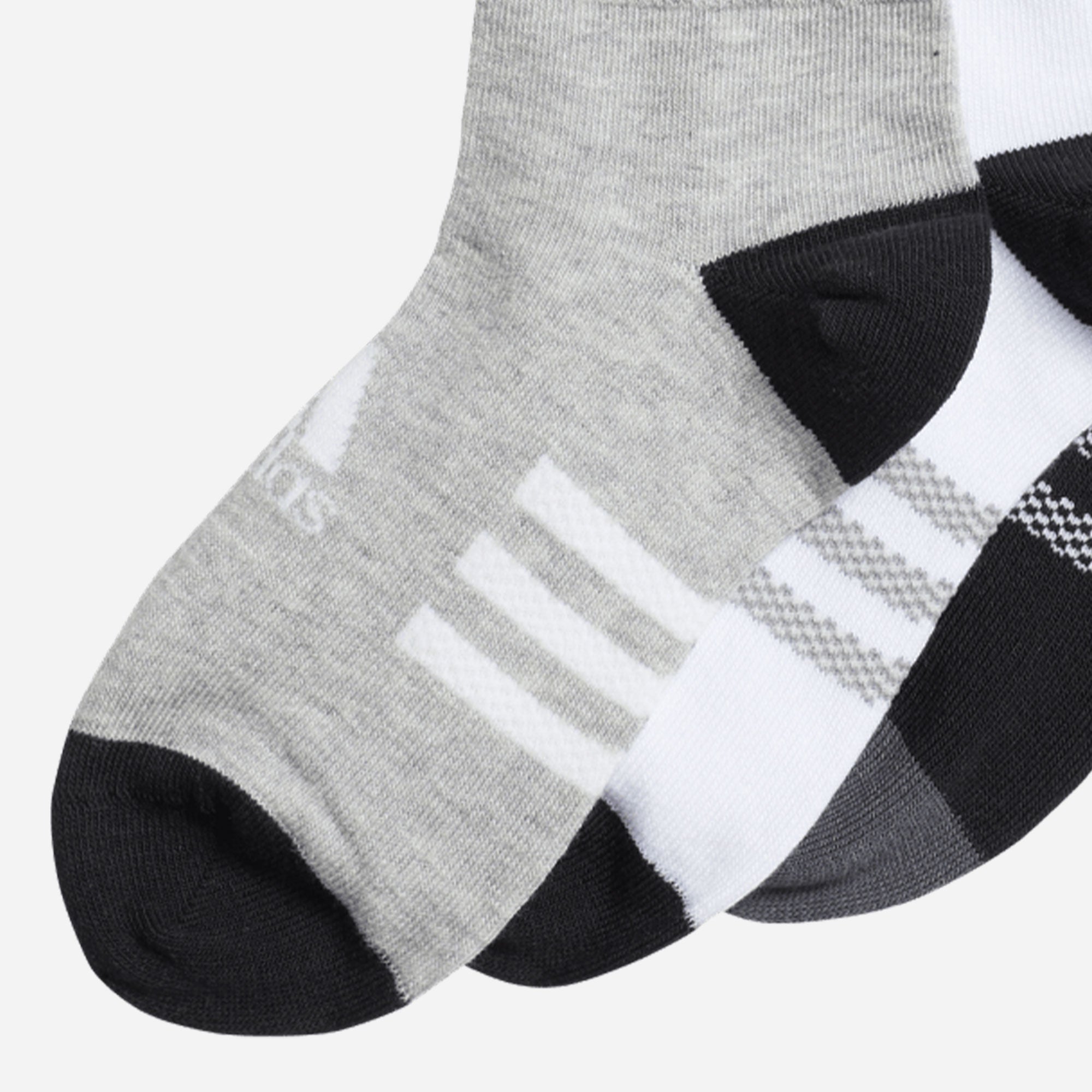 Vớ Trẻ Em Adidas Ankle (3 Đôi) - Đen - Supersports Vietnam