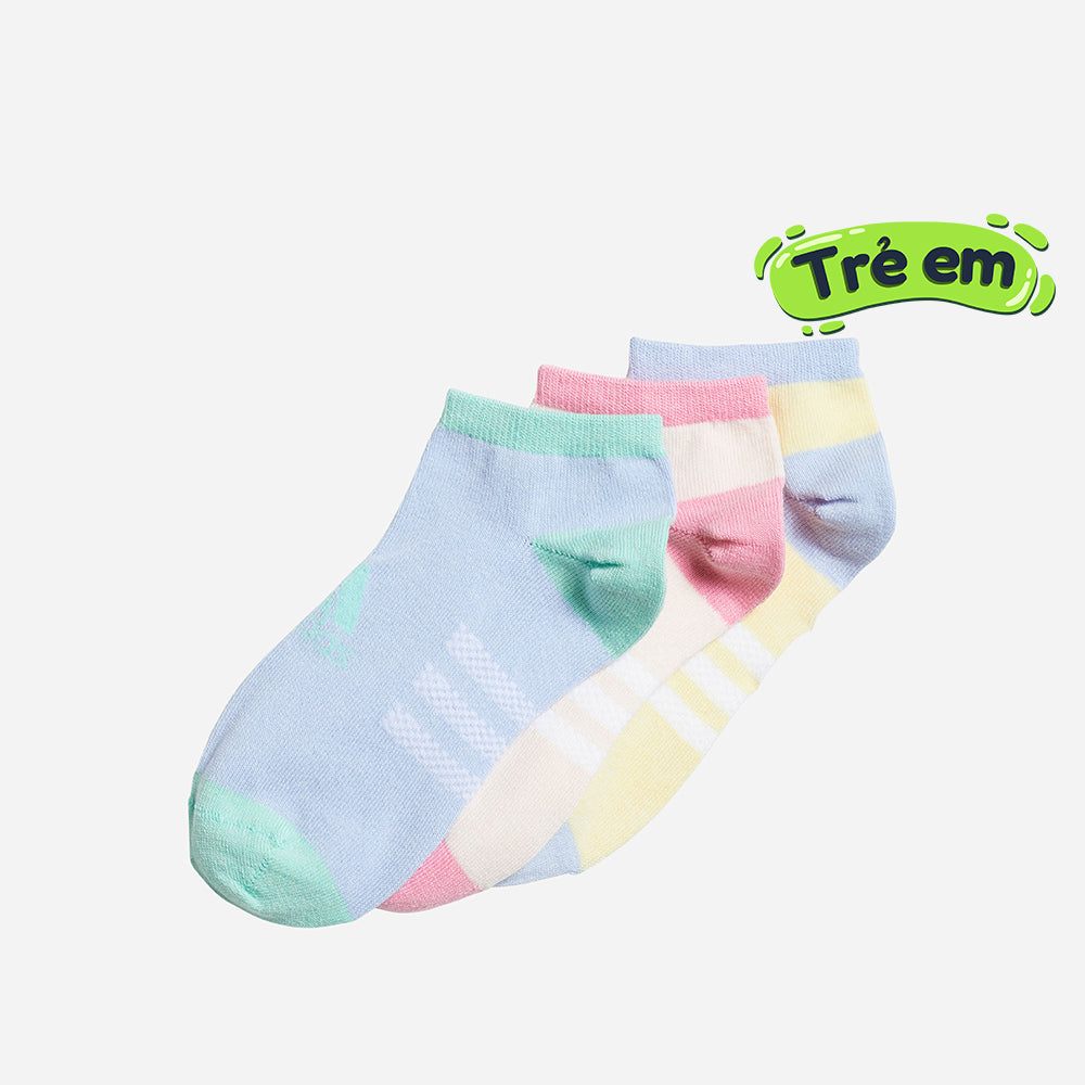 Vớ Thể Thao Trẻ Em Adidas Low Cut (3 Đôi) - Nhiều Màu - Supersports Vietnam