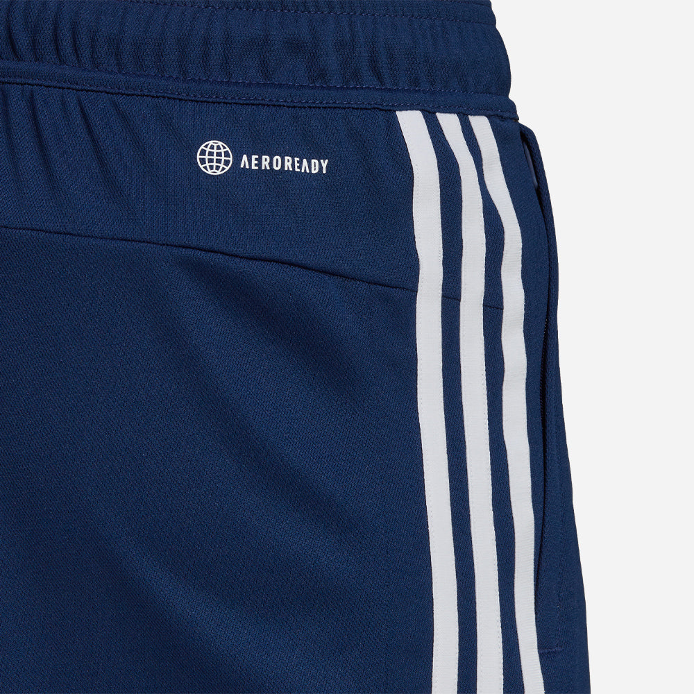 Quần Ngắn Nam Adidas Train Essentials Piqué 3-Stripes Training - Xanh Dương - Supersports Vietnam