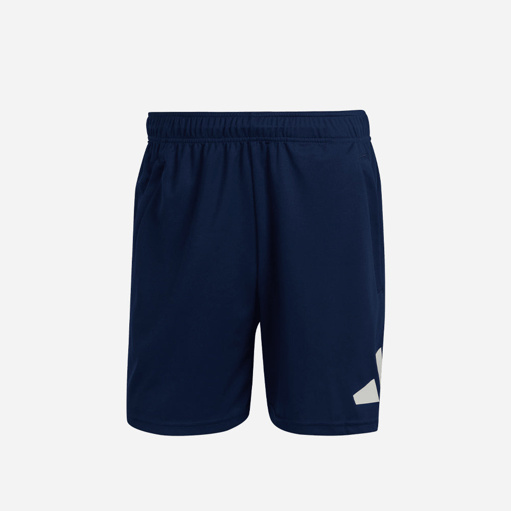Quần Ngắn Nam Adidas Train Essentials Logo Training - Đen - Supersports Vietnam