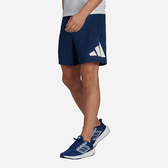 Quần Ngắn Nam Adidas Train Essentials Logo Training - Đen