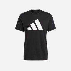 Áo Tay Ngắn Nam Adidas Train Essentials Feelready Logo - Đen - Supersports Vietnam
