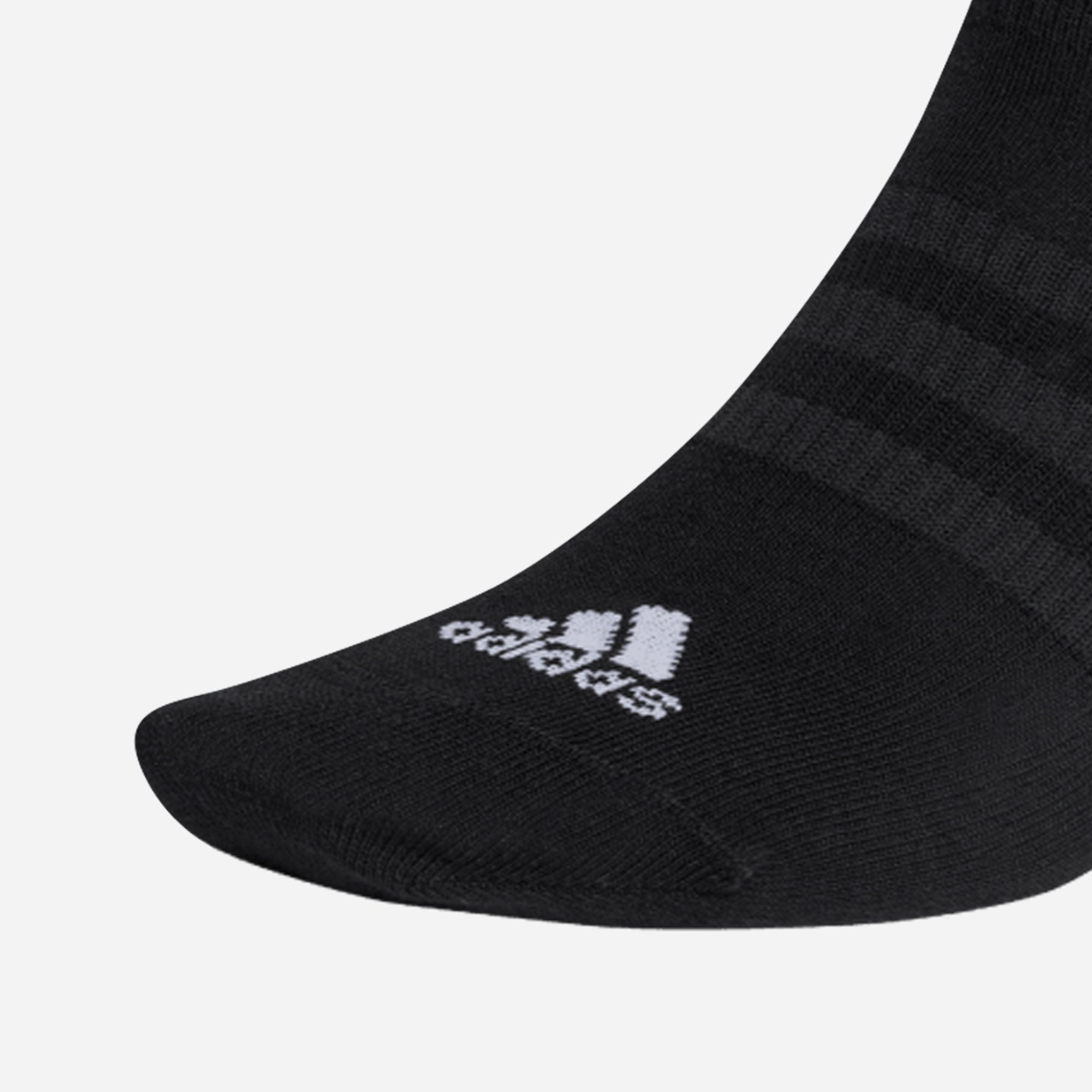 Vớ Thể Thao Adidas No Show (3 Đôi) - Đen - Supersports Vietnam