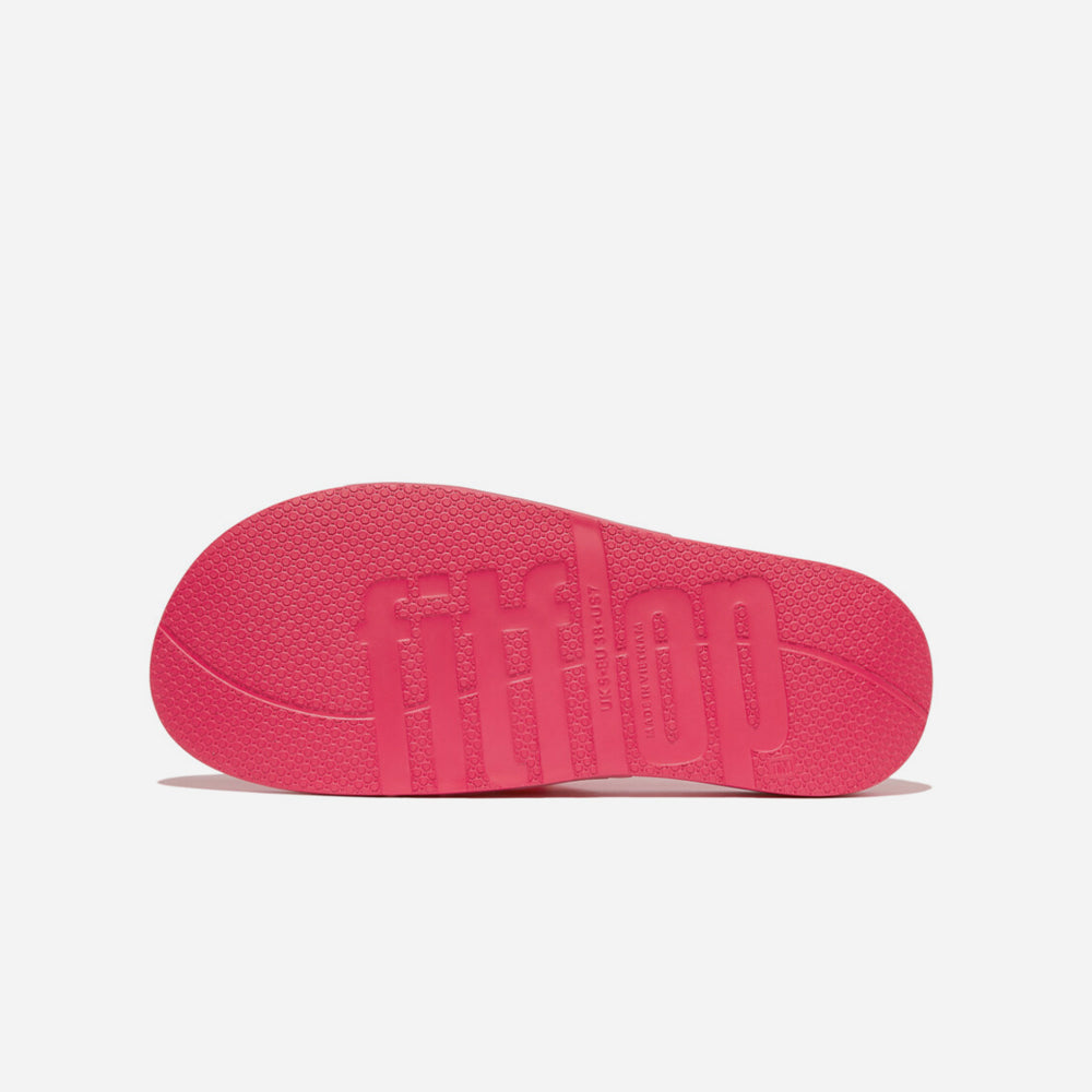 Dép Quai Ngang Nữ Fitflop Iqushion Translucent Two-Bar Buckle - Đỏ - Supersports Vietnam